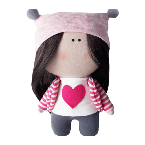 عروسک طرح دختر روسی قلبی